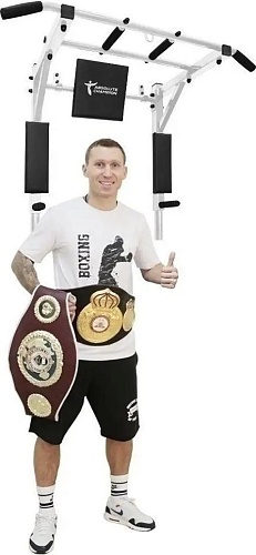 Турник с брусьями Absolute Champion Профи Мультихват 3 в 1 (белый)