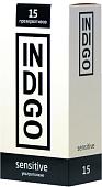 Гладкие презервативы Indigo Sensitive №15 ультратонкие