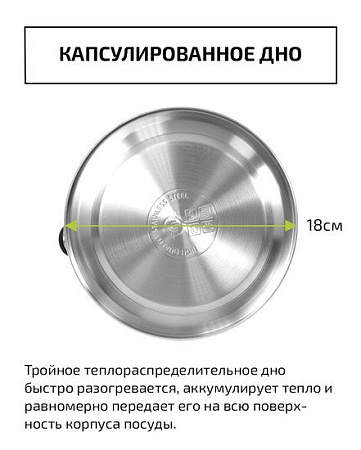 Чайник со свистком TimA WTK196