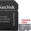 Карта памяти SanDisk Ultra microSDXC SDSQUNR-128G-GN6TA 128GB (с адаптером)