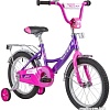 Детский велосипед Novatrack Vector 16 2020 163VECTOR.LC20 (фиолетовый/розовый)