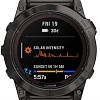 Умные часы Garmin Fenix 7X Pro Sapphire Solar (карбоново-серый титан/черный, с титановым и силиконовым ремешками)