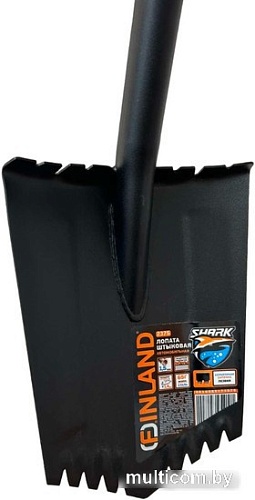 Лопата штыковая остроконечная Finland Shark с зубьями 2375