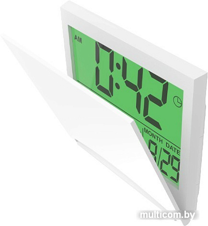 Настольные часы Ritmix CAT-042 (белый)