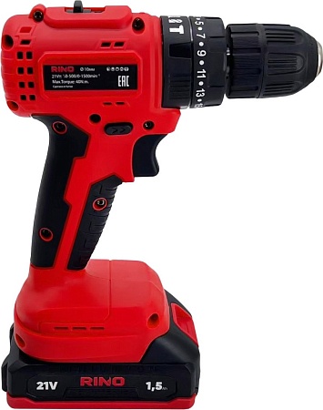 Ударная дрель-шуруповерт RINO DRL5-1 (с 1-им АКБ)
