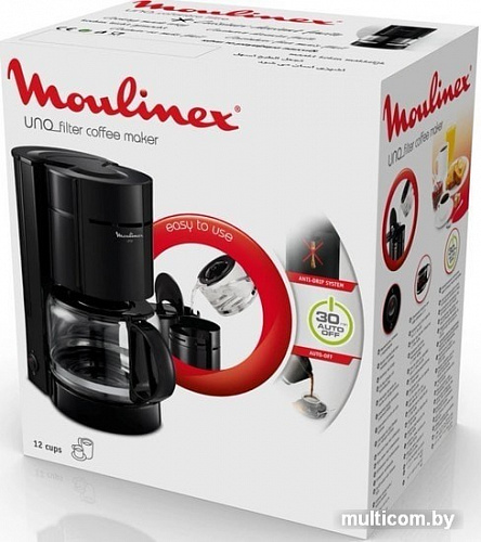 Капельная кофеварка Moulinex Uno FG121811