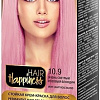 Крем-краска для волос Белита-М Hair Happiness Стойкая 10.9 очень светлый розовый блондин
