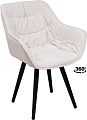 Стул Аврора Сантана 2 (бежевый велюр вивальди 02/черный)