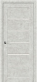 Межкомнатная дверь el'Porta Легно-22 60x200 (Grey Art Magic Fog)