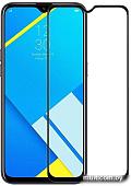 Защитное стекло Case Full Glue для Realme C2 (черный глянец)