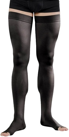 Чулки компрессионные Tonus Elast 0403 Lux 1кл без мыска (р.2/рост 1, черный)