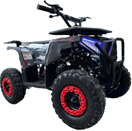 Квадроцикл Motax Grizlik Midi Es Bw (черный/красный камуфляж)