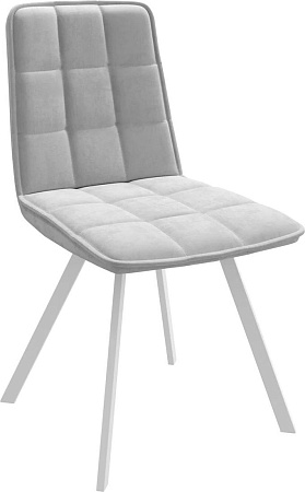 Стул Мамадома Rom D (b20 Silver Lux/белый)