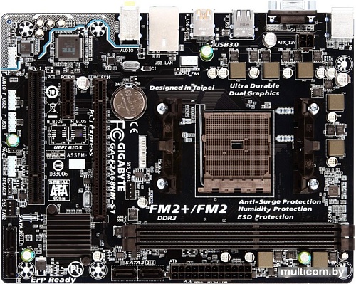 Материнская плата Gigabyte GA-F2A68HM-S1 (rev 1.1)