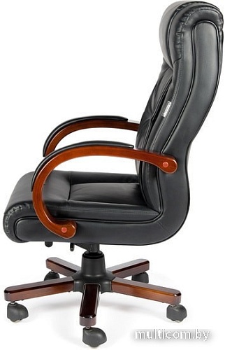 Кресло Norden Консул 3158-L02 (кожа, черный)