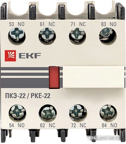 Приставка контактная EKF PROxima ПКЭ-22 2NO+2NC ctr-sc-25