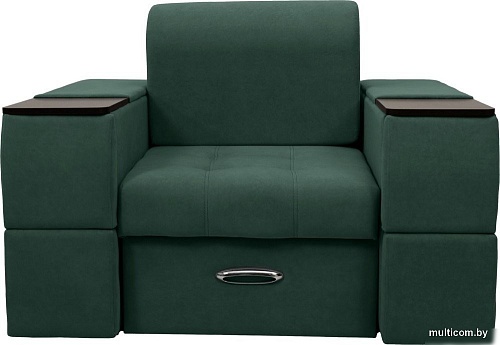 Сириус Лидер-13 НПБ 135x110 (Eva 19 велюр темно-зеленый)