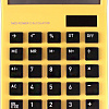 Бухгалтерский калькулятор Darvish DV-2725-12Y (желтый)