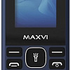 Кнопочный телефон Maxvi C30 (синий)