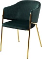 Стул Mebelart Dill (зеленый/золотой)