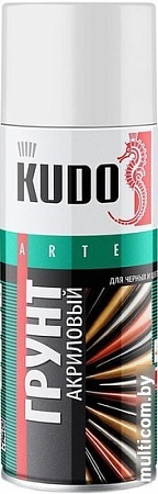 Грунт Kudo Акриловый для металлов KU-2103 (черный)
