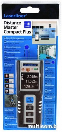 Лазерный дальномер Laserliner DistanceMaster Compact Plus
