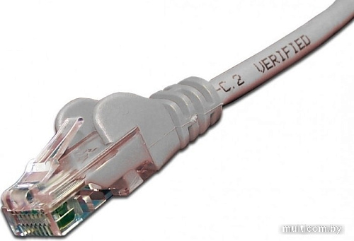 Кабель Lanmaster LAN-PC45/U6-0.5-GY