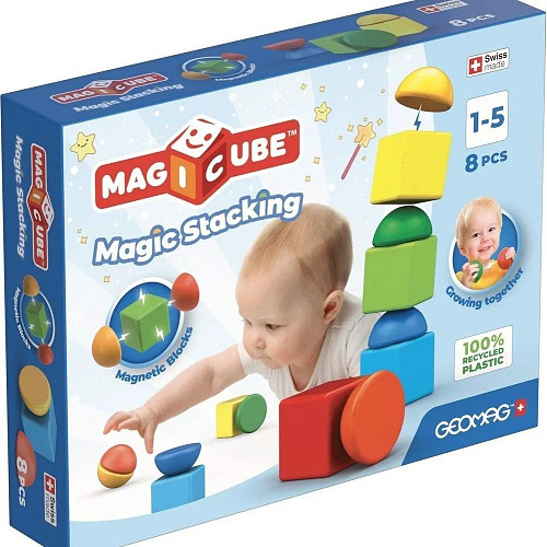 Развивающая игра Geomag Магнитные кубики GM061