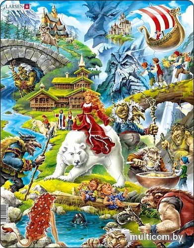 Мозаика/пазл Larsen Сказочные герои US23