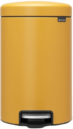 Brabantia Pedal Bin NewIcon 12 л (минерально-горчичный)