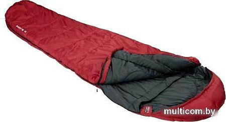 Спальный мешок High Peak TR 350 23068 (левая молния, темно-красный/серый)