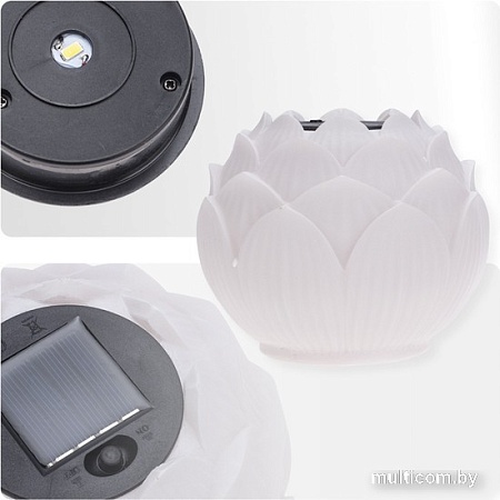 Садовый светильник-фигура Rexant Лотос 602-2431