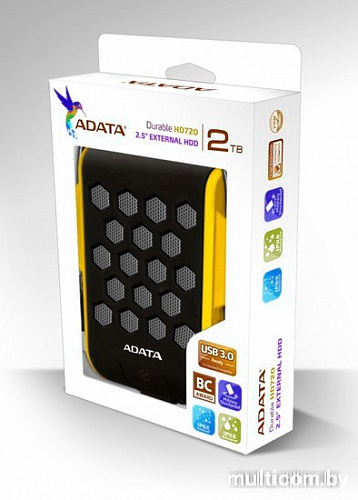 Внешний жесткий диск A-Data HD720 2TB Blue (AHD720-2TU3-CBL)