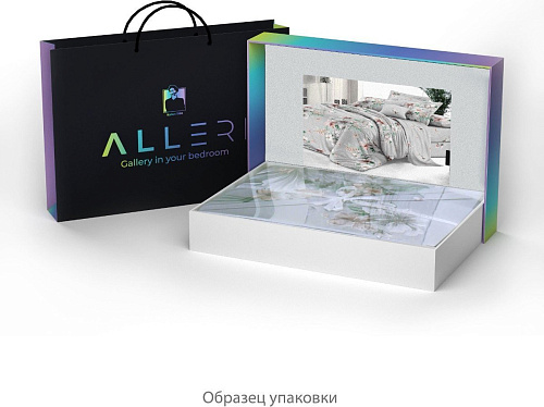 Постельное белье Alleri Сатин Premium 1.5сп СП-313