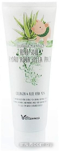 Elizavecca Herb Soul Hydro Aqua Jella Pack с алоэ и коллагеном 250 мл