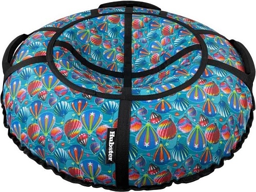 Тюбинг Hubster Люкс Pro S Воздушные шары 110см во8439-4 (бирюзовый)