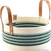 Корзина Bergenson Bjorn Helly TL-BB-BSKHL-CTN-30 (бежевый/зеленый)