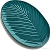Блюдо Stenova Home Bali 61310164 (зеленый фарфор)
