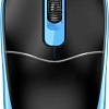 Мышь Genius DX-111 USB-A (черный/синий)