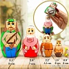 Развивающая игра Брестская Матрешка Робин Гуд (набор 5 шт)