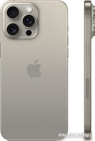 Смартфон Apple iPhone 15 Pro Max eSIM 1TB (природный титан)
