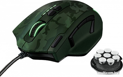 Игровая мышь Trust GXT 155C Caldor (зеленый)