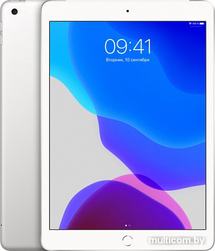 Планшет Apple iPad 10.2&quot; 128GB LTE MW6F2 (серебристый)