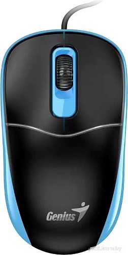 Мышь Genius DX-111 USB-A (черный/синий)