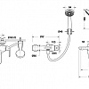 Однорычажный смеситель Bravat Flow F671105C-B