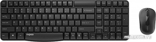 Клавиатура + мышь Rapoo X1800S (черный)