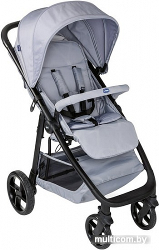 Коляска прогулочная «книга» Chicco Multiride (light grey)