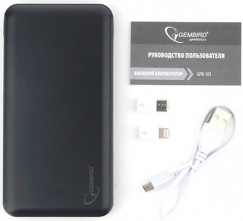 Портативное зарядное устройство Gembird GPB-103