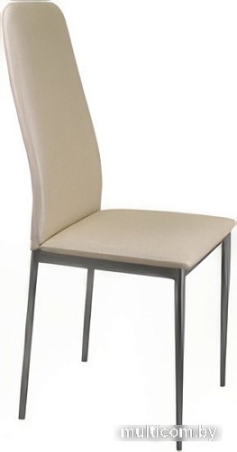 Стул Гальваник Вест (эмаль серебро/ВВ 2 бенгал бежевый)