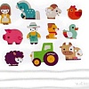 Развивающая игра Janod Ферма J05315